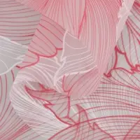 Пленка для цветов, "Акварельный эскиз", розовая, 57х57 см