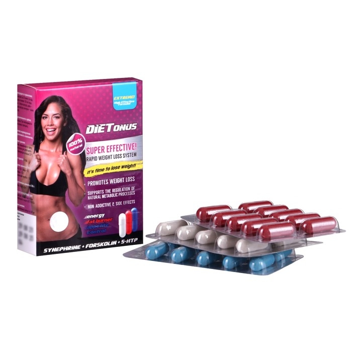Комплекс DieTonus для снижения массы тела блистер №30*500 мг Комплекс DieTonus для снижения массы тела блистер №30*500 мг