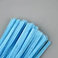 Синельная проволока набор 50 шт., светло-голубая, 30 см