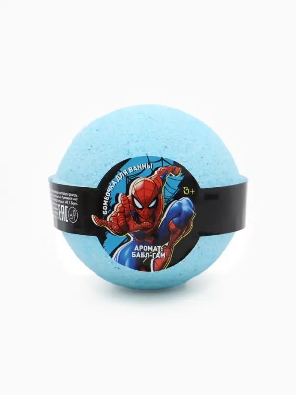 Детская бомбочка для ванны, 120 гр, аромат бабл гам