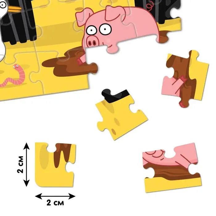 Пазл «Синий трактор», 54 элемента Пазл «Синий трактор», 54 элемента