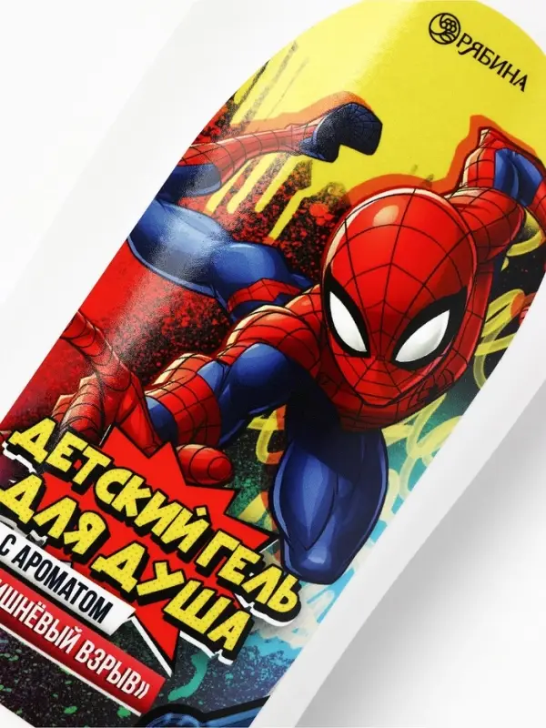 Детский гель для душа, аромат: вишневый взрыв, 300 мл, Супергерой