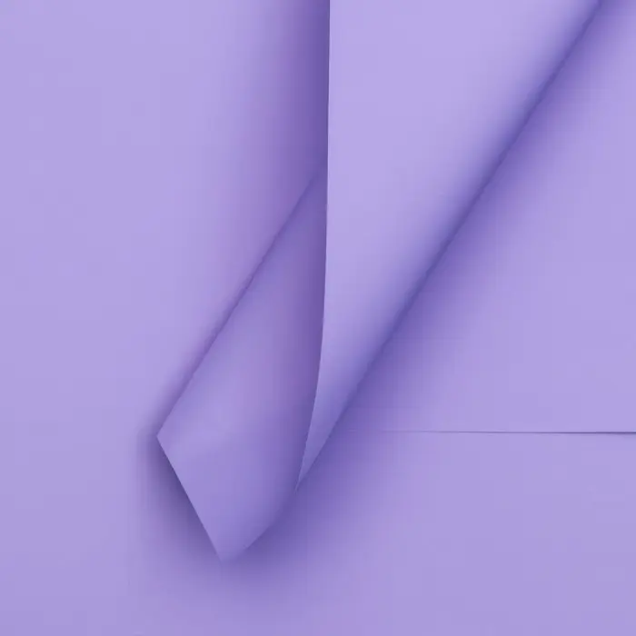 Пленка для цветов, светло - сиреневая, 57×57 см ±5% см Пленка для цветов, светло - сиреневая, 57×57 см ±5% см