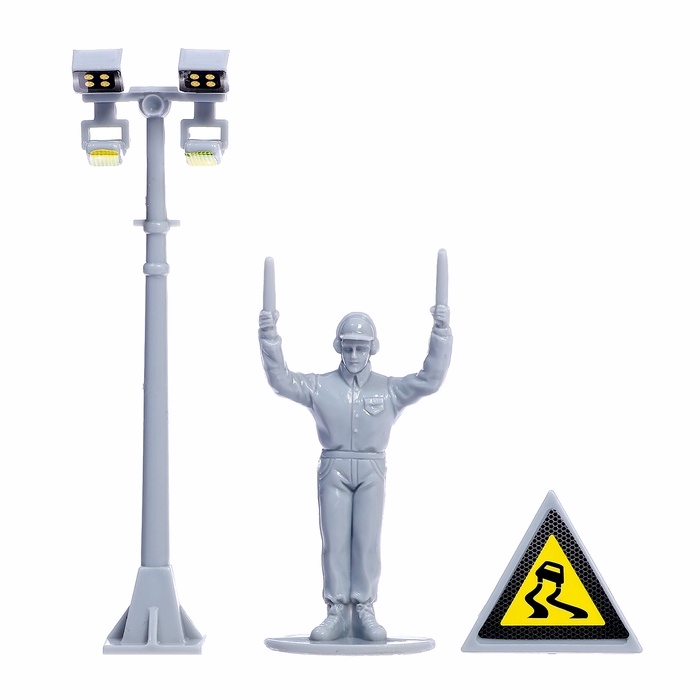 Парковка детская «Аэропорт», подвижные элементы, с аксессуарами Парковка детская «Аэропорт», подвижные элементы, с аксессуарами