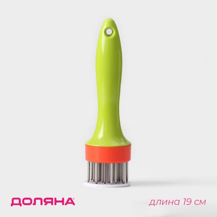 Тендерайзер для мяса Доляна, 19 см, цвет МИКС Тендерайзер для мяса Доляна, 19 см, цвет МИКС