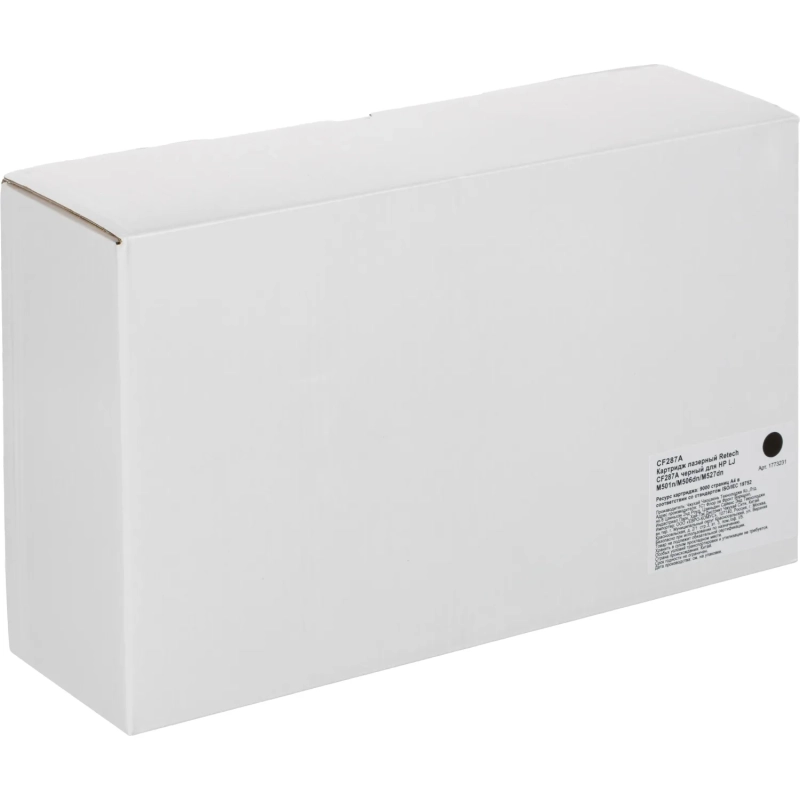 Картридж лазерный Retech CF287A чер. для HP LJ M501n/M506dn/M527dn