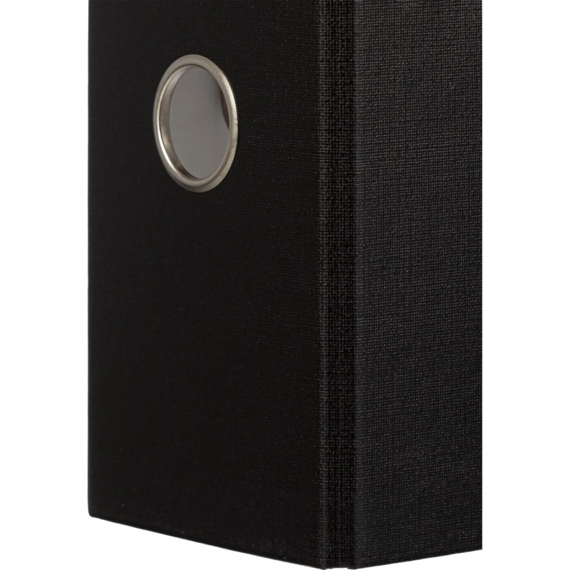 Папка-регистратор ,80 мм Элементари ,черн Экономи,б/мет угол,ПБП1,карм.кор