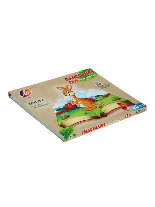 Пластилин &laquo;Луч. ZOO&raquo;, 30 цветов, 450 г