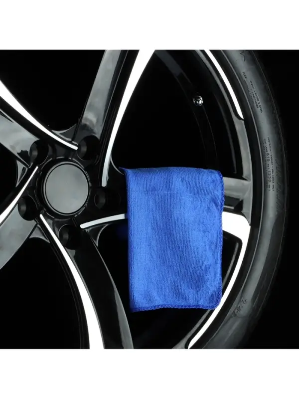 Тряпка для мытья автомобиля, Grand Caratt, микрофибра 20&times;30 см, синяя