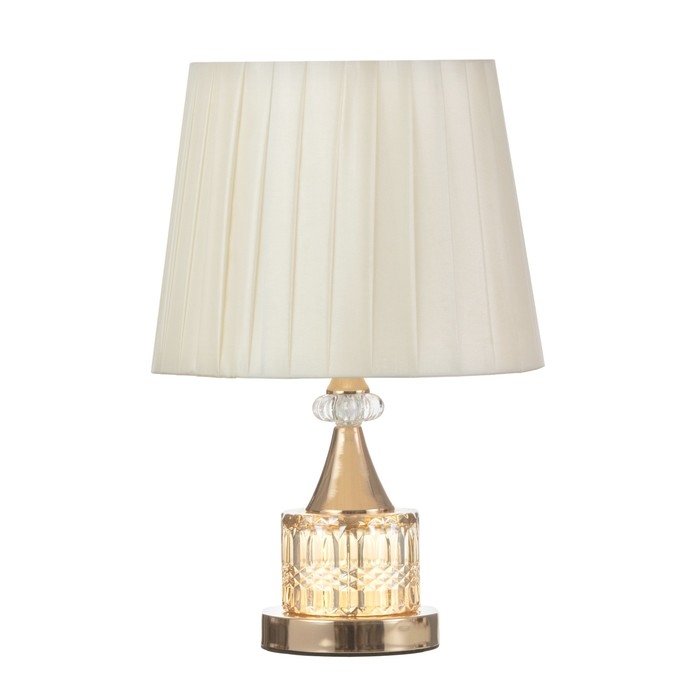 Настольная лампа с подсветкой Настольная лампа с подсветкой "Элегия" Е27 40Вт золото 26х26х39 см