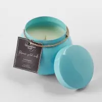 Свеча ароматическая в баночке, 150 г, парафин, lemongrass