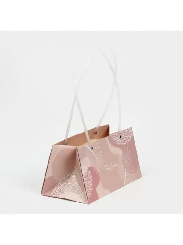 Пакет влагостойкий для цветов Only for you, 24&times;12&times;12 см