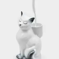 Подставка под ёрш &laquo;Кошка&raquo; с ёршиком, 20&times;18&times;37 см