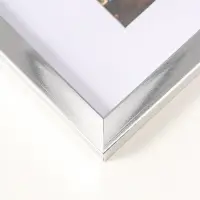 Фоторамка для фото 21х30 см, с паспарту 15х21 см, Lumo, серебро