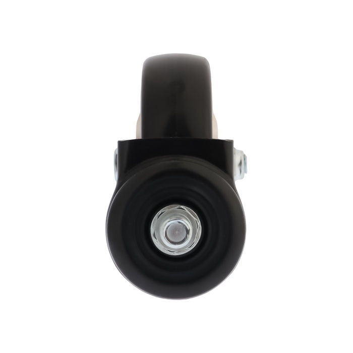 Колесо мебельное ТУНДРА, d=100 мм, поворотное, с футоркой 12х30 мм, без тормоза, черное Колесо мебельное ТУНДРА, d=100 мм, поворотное, с футоркой 12х30 мм, без тормоза, черное