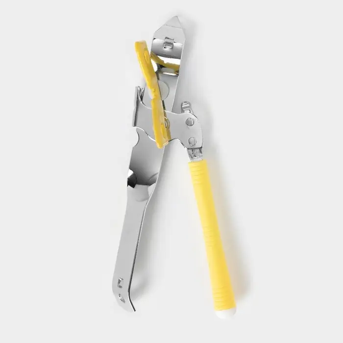 Нож консервный Доляна &laquo;Оригинал&raquo;, 16 см, жёлтый