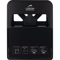 Диспенсер для покрытий на унитаз Luscan Prof Etalon черный 1/4