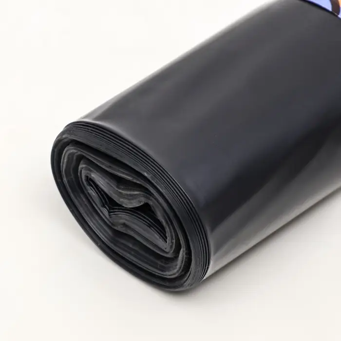 Мешки для мусора в рулоне UpakLand 120 л, черные, ПВД, толщина 40 мкм,10 шт., 70&times;120 см