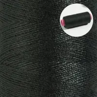 Нитки 40/2, 200 м, чёрные, №373, цена за 1 штуку