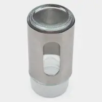 Набор для специй &laquo;Патрон&raquo;, перечница и солонка 90 мл, с металлической крышкой, стекло