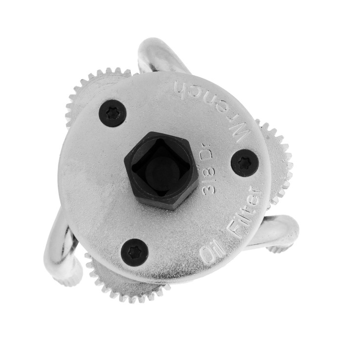 Съемник масляного фильтра ТУНДРА, круглые зажимы, тип  Съемник масляного фильтра ТУНДРА, круглые зажимы, тип "краб", под квадрат 1/2", 69 - 136 мм   928188