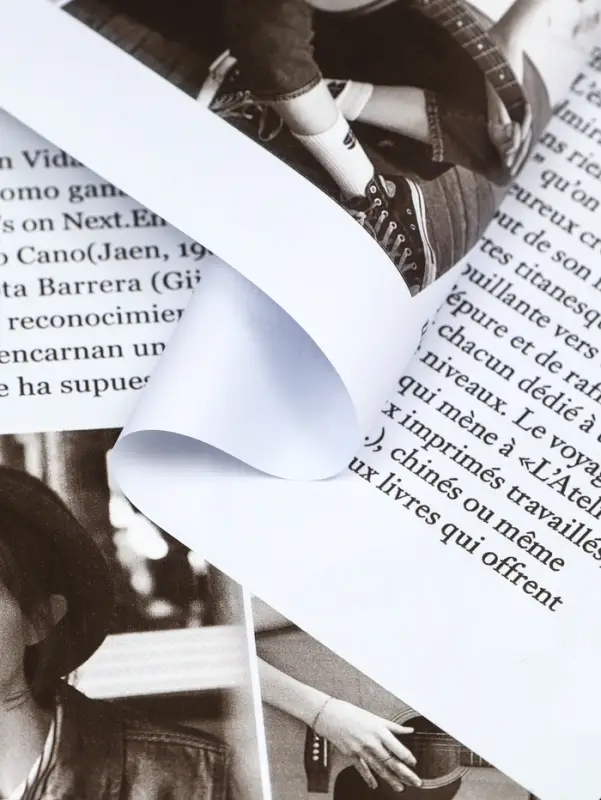 Пленка флористическая &laquo;Газета моды&raquo; 65 мкм, св. голубая, 50&times;57&plusmn;1 см