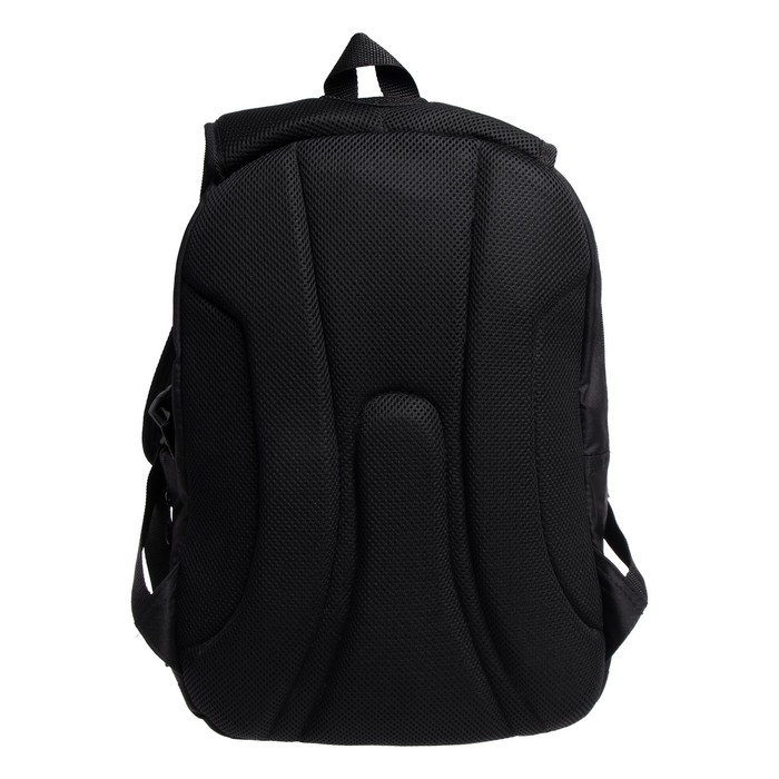 Рюкзак молодёжный, 40 х 28 х 18 см, эргономичная спинка, Stavia  Рюкзак молодёжный, 40 х 28 х 18 см, эргономичная спинка, Stavia "Город-1", чёрный