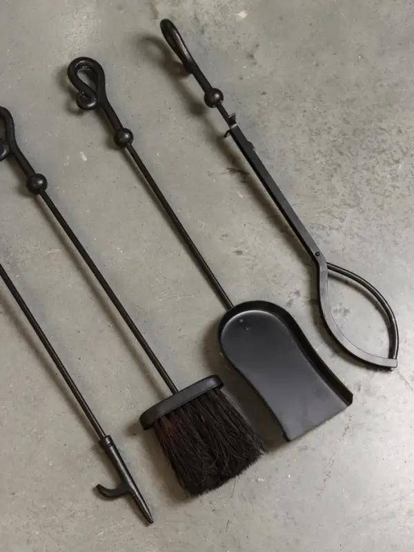Каминный набор, сталь 66 см