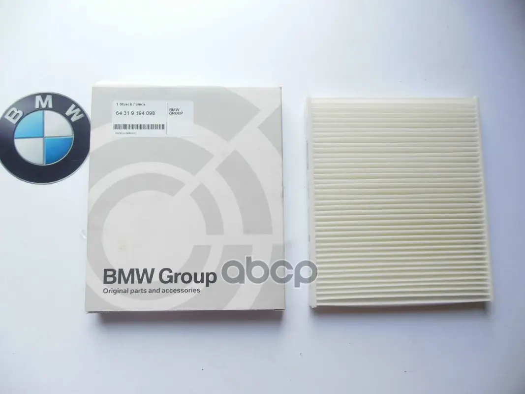 микрофильтр рециркуляции воздуха BMW арт. 64319194098