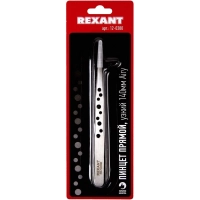Пинцет прямой, узкий 140 мм Airy (блистер) REXANT (12-0380)