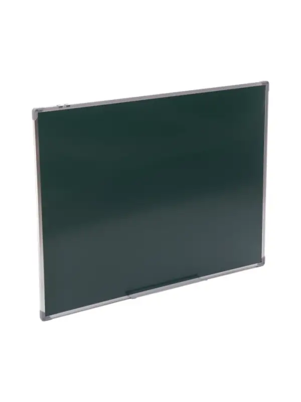 Доска магнитно-маркерная Calligrata, 90&times;120 см, зеленая, с полочкой, в алюминиевой рамке