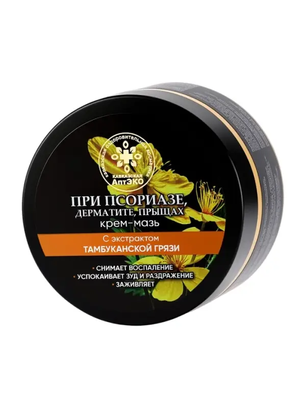 Крем-мазь при псориазе &laquo;Кавказская АптЭко&raquo;, пластик, 100 мл