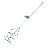 Миксер для песчано-гравийных смесей ТУНДРА, оцинкованный, SDS-plus, 100&times;10&times;600 мм