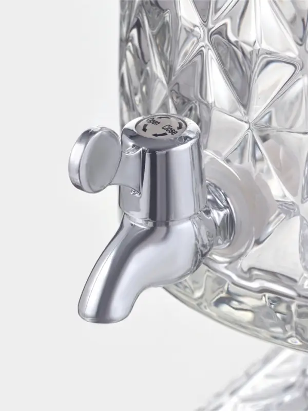 Диспенсер для напитков &laquo;Круиз&raquo;, 4.5 л, 20&times;39 см, на ножке, стекло, прозрачный