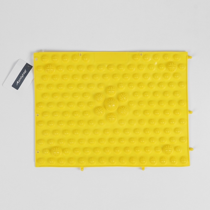 Массажный коврик ONLYTOP, 37,5х27,5 см, цвета МИКС Массажный коврик ONLYTOP, 37,5х27,5 см, цвета МИКС