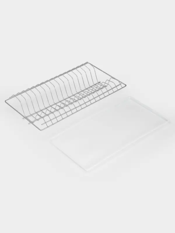 Сушилка для посуды с поддоном для шкафа 50 см, 46.5&times;25.6 см, хром