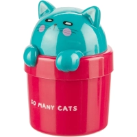 Точилка M&G So Many Cats, 1 отверстие, с контейнером, в ассорт, для детей