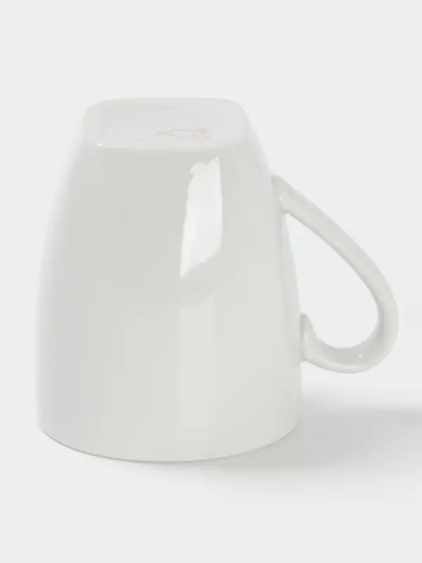 Кружка детская Дулевский фарфор &laquo;Лисичка&raquo;, 210 мл, белая