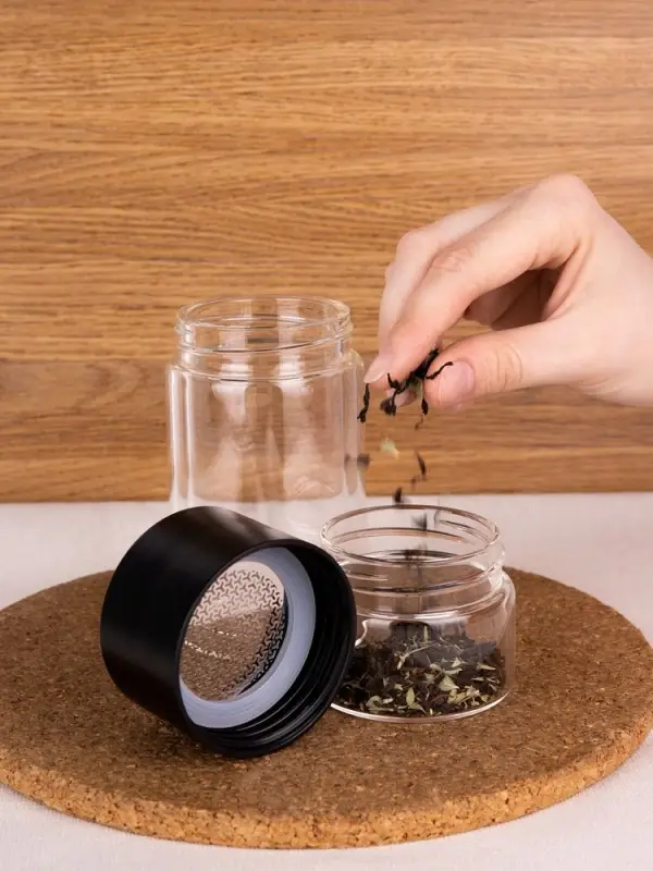 Бутылка для заваривания Cultivar, черная Бутылка для заваривания Cultivar, черная