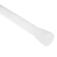 Карниз для шторы в ванную тм VETTA, 2м, телескопический, сталь, белый