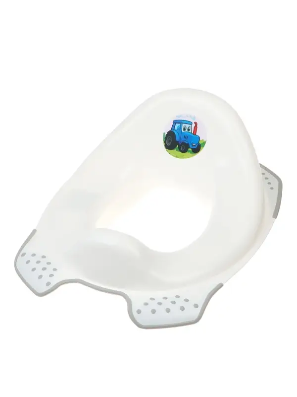Сидение на унитаз &laquo;Трактор&raquo;, цвет белый