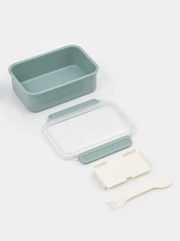Ланч бокс, контейнер для еды "Нордик", с приборами, 900 мл