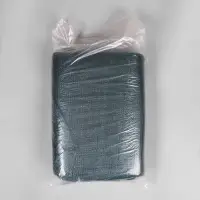 Сетка затеняющая, 10&times;2 м, плотность 80 г/м&sup2;, зелёная, в наборе 25 клипс