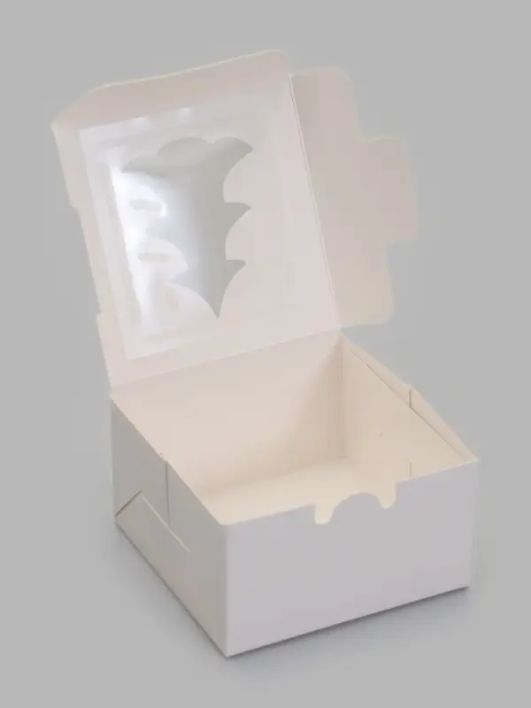 Коробка 10,2 х 10,2 х 5,9 см белая (фас 20шт)