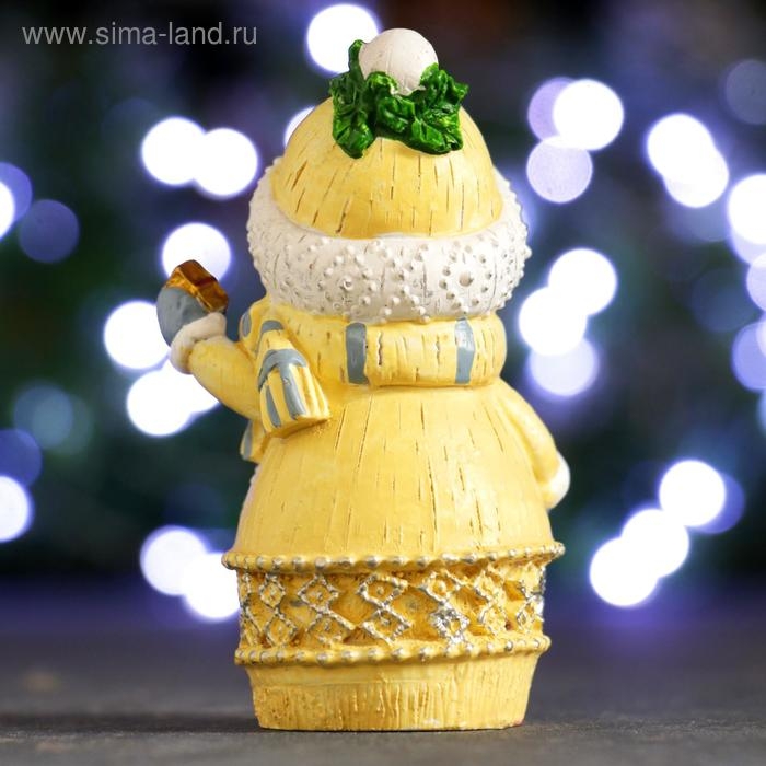 Фигура  Фигура "Снеговик" 7х5х9см, МИКС