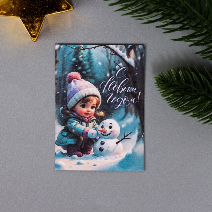 Набор открыток с семенами  Набор открыток с семенами "Вырасти сам" "Чудес" 5*7см 3 шт