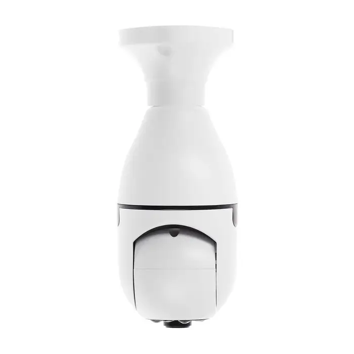 Видеокамера WiFi Cam-13, IP, 2 Мп, в виде лампочки, поворот 355 &deg;, микро, 3.6 мм объектив, белая
