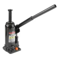 Домкрат гидравлический AVS HJ-B4TC, 4т, 180-350мм. с клапаном, в кейсе (ремкомплект)
