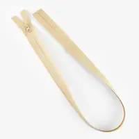 Молния &laquo;Спираль&raquo;, №7, разъёмная, водонепроницаемая, замок автомат, 80 см, светло-бежевая