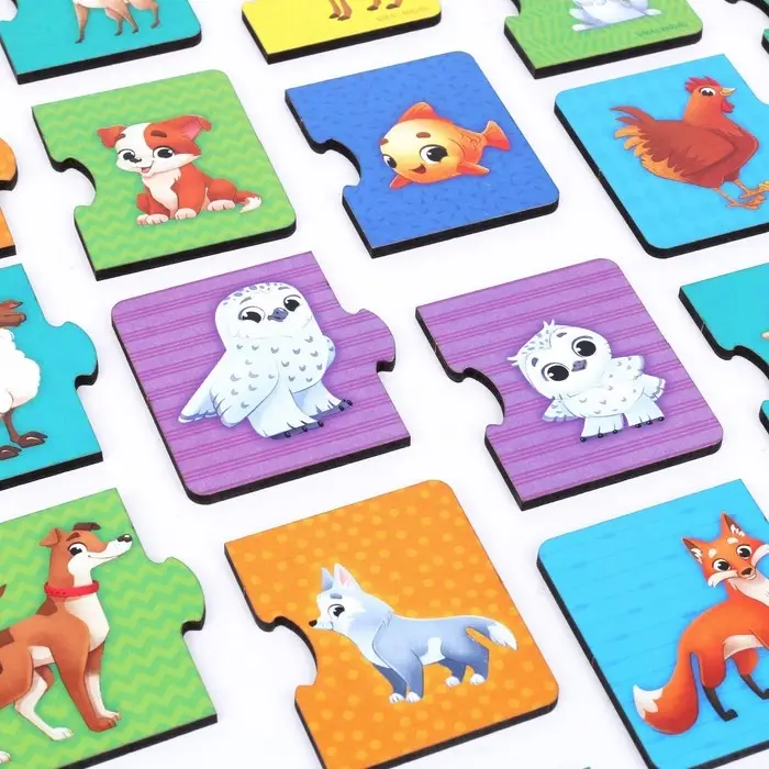 Пазл Лесная мастерская &laquo;Мама и малыш&raquo;, 40 деталей